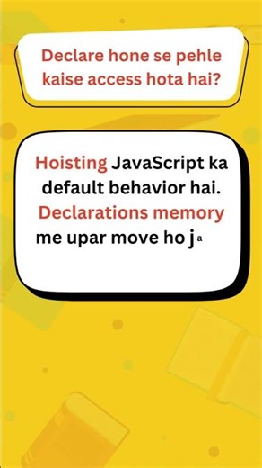 JavaScript Hoisting Explained with Example