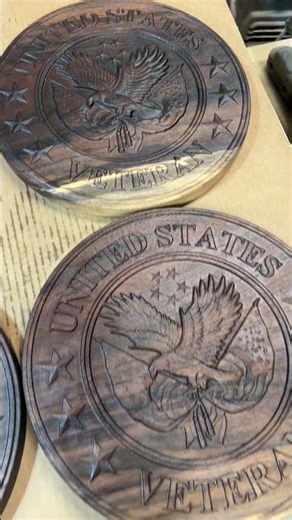 3d carvings done on shapeoko 4XXL #cnc #asmr #fypシ゚viral #woodworking