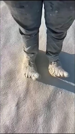 Worker Stuck in Polyurethane Foam😳 #viralvideo #facts#shocking #polyurethanefoam##construction