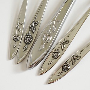 Vintage 1960s Oneida Community My Rose Stainless Flatware & Serving Utensils CHOOSE - Floral Pattern Tableware - Etsy
