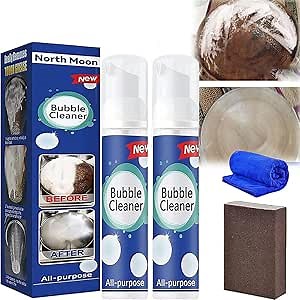 Acssart Foam Cleaner, North Moon Bubble Cleaner Foam, Dodorado Foam Cleaner, Bubble Cleaner Foam Spray, Dodorado All Purpose Rinse Free Cleaning Spray (2)