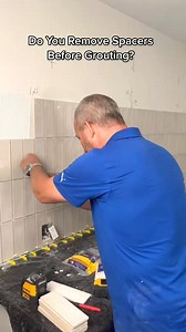 412K views · 739 reactions | Full Tutorial Up Now on #homerenovisiondiy #tile #tilejobs #verticaltile #tilebacksplash #backsplashtile #diytileproject #kitchenbacksplash | Home RenoVision DIY | Facebook