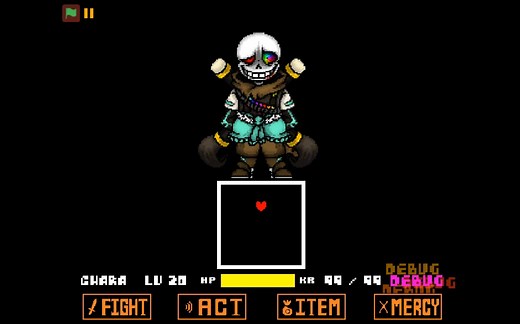 【Ink!Sans Phase 3 (SHANGHAIVANIA)】ink sans第三阶段通关(附带下载链接)