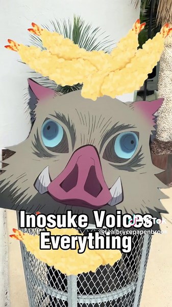 Inosuke Underrated: Voicing a Trash Can 🗑️