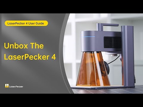 LaserPecker LP4 Unboxing - The World's First Dual Laser Engraver for Most Materials!