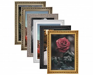 Ornate Picture Frame, Gold Photo Frame, Square Shabby Chic Frame, Vintage Baroque Photo Frame, Distressed Frames, A2 A3 A4 A5 Frames Mounts - Etsy UK