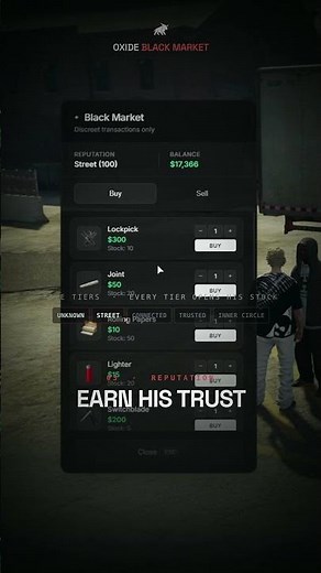 Don't get caught by the cops at the Black Market #FiveM #GTARP #Gaming