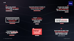 Text Animation Quotes \ AE