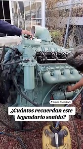 Un video del archivo histórico Alpha 🎥 #SOMOSALFA #detroit #diesel #gmc #8V71 #twostroke | Alpha Truckparts