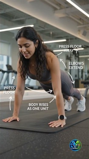 How to Do Push-Ups Correctly| Proper Form Muscles & Common Mistakes #fitness #gluteworkout #exercise