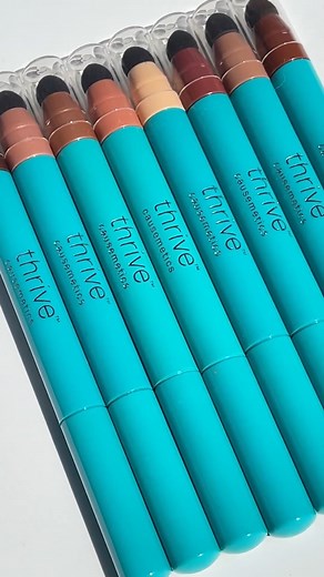 5.4K views · 58 reactions | Swipe on an effortless eye look in seconds! Our waterproof, smudge-proof eyeshadow stick delivers stunning matte color with the benefits of an eye cream. Which velvety shade is your fave? ✨ Tap the link below to shop these shades! bit.ly/3eKSWY3 | Thrive Causemetics | Facebook