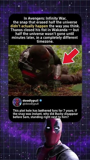 Avengers Infinity War: The Snap Timing Nobody Can Explain #marvel