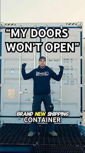Container doors hard to open? Here's Why