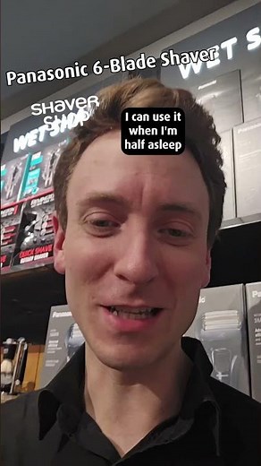 😴 I Can Basically Shave In My Sleep - Panasonic 6-Blade Electric Shaver - Shaver Shop 😴 #shaving