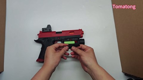 Gel Toy,X5 Gel Christmas New Year Halloween Toys with Drum and Goggles,Outdoor Games for Ages 14 Years Old and up and Adults,red