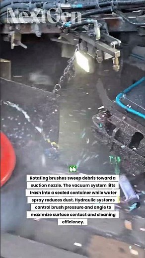 This Giant Street Sweeper Ate an Entire Mess in Seconds… Unreal!