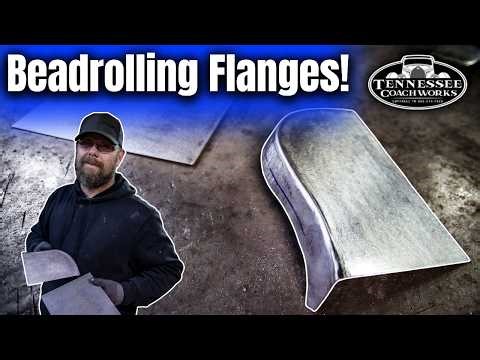 How To Use A Bead Roller! | Tips And Tricks To Form A Curved Flange!!!