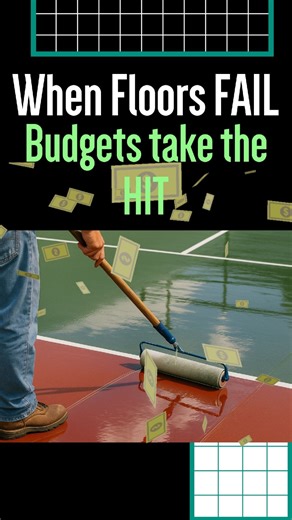 When Floors Fail, Budgets Take the Hit 💰 A brand-new multi-court school facility looked perfect — until athletes started slipping and falling on the polished concrete. What looked like a sleek finish… became a safety hazard. It Can Be a Costly Lesson 💸 To fix the problem, they tried applying an acrylic traction coating. But polished concrete doesn’t bond well with coatings- the floor stayed dangerously slick. By the time they called Matéflex, thousands were already spent on solutions that didn