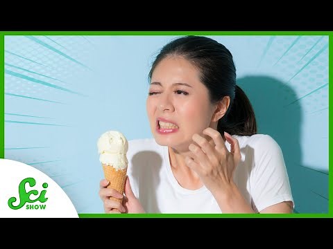 Why Biting Ice Cream Hurts So Bad