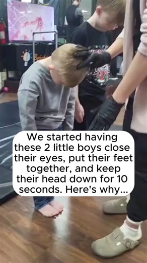 Bright Minds Neurodevelopment on Instagram: "This might seem like just a simple balance test but... it’s actually a powerful way to check for retained primitive reflexes that could be impacting focus, coordination, and emotional regulation. What’s happening when we do this? 🧠 We’re testing for the Tonic Labyrinthine Reflex (TLR) & Vestibular Function. The TLR is a primitive reflex that should disappear by early childhood. If it’s still active, it can cause: ❌ Poor balance & coordination ❌ Diffi