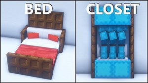 Minecraft: 20  Bedroom Build Hacks and Ideas!