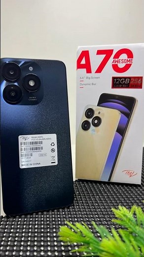 Smartphone Awesome Itel A70. #celulares #celularesbaratos #itel #itela70 #unboxing #tecnologia