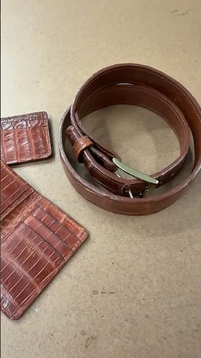 From Alligator Skin to Luxury Goods | Belts, Wallets & Exotic Leather Craftsmanship