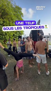 8.4K views · 989 reactions | Une free party le week-end dernier sur l’île de la Martinique, avec vue sur la mer des Caraïbes 拾️  : @noaah_83 | Electro News | Facebook