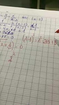 9th Grade Math: Solving Equations Reduced to Linear Equations with One Variable - Forgetting the ...