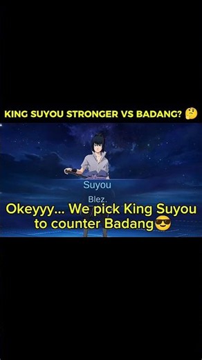 Enemy Pick Badang Explane.....? Don't worry, there's King Sasuke Ez Win😎 #suyoume #shorts #fyp