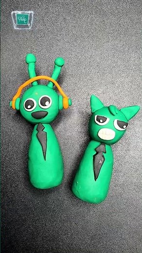 Sprunki Clay Art – Handcrafted Character from Incredibox #clay #sculptureart #art #diy