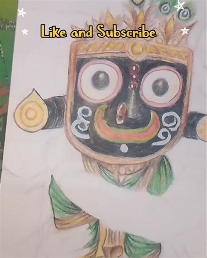 Jaganath ji Colouring Part- 2 #art #drawing #jagannath #2025