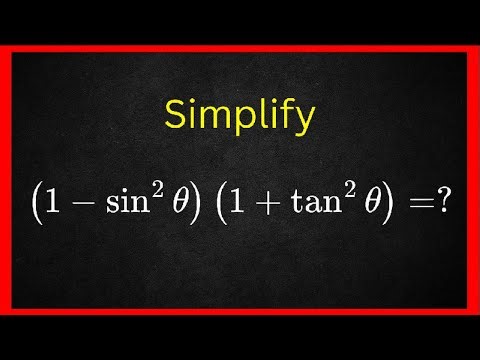 Simplify Trig Identity Fast! (Trigonometry)