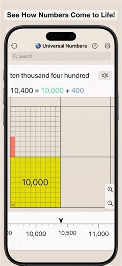 Universal Numbers - AppPreview. Learn to count up to 1 million. Available in 40+ languages.