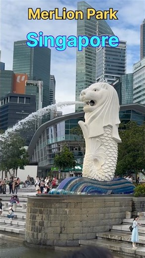 Singapore Vlog | Merlion Park & Marina Bay Sands SkyPar।shorts