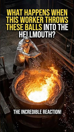 What happens when he throws these balls into the hellmouth? 😱
