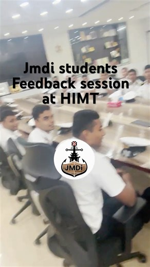Jmdi Students in HIMT College - Feedback session with Praneet Sir