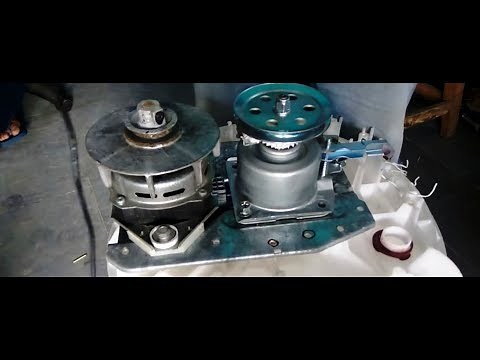 LG Top Load Washer Mechanism Replacement With { Subtitles }