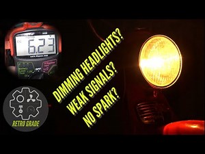 Vintage Honda Motorcycle Not Charging? Here's an Easy (Potential) Fix and Upgrade!