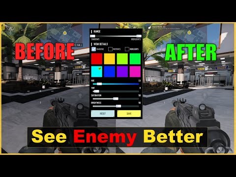 “How to Customize Best CODM Color Settings to See Enemies Better (MP & BR) | CodM PLR”