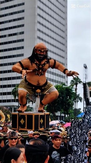 Parade Ogoh Ogoh CFD Jakarta 8 Maret 2026 #ogohogoh #ogohogoh2026 #shorts