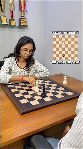 Golden Position in Chess Endgame | Master The Power of Opposition #chessshorts #chessendgame #chess