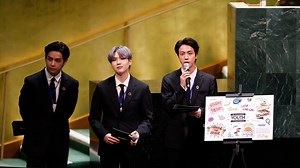 K-pop stars BTS dip into global diplomacy at UN gathering