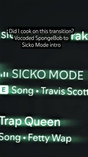 @ScottKeyMusic for original Vocoded audio! @PstScrpt #transition #song #spongebob #vocoded
