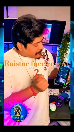 Raistar face reveal by gyan gaming ❓#shorts