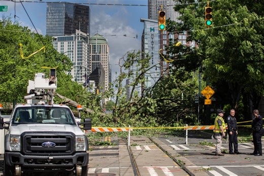 NC sees EF-0 tornado in Charlotte area, state leaders encourage caution as storm front spurs widespread damages