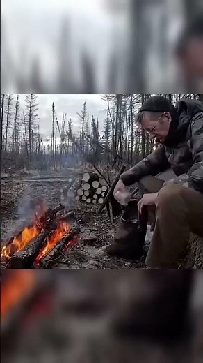 SPAM and Bannock on a Griddle over an open FIRE | COYOTES | #Spam #Campfire #outdoorboys