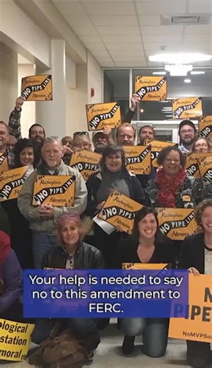Mountain Valley Pipeline wants to change its Southgate extension route while increasing the diameter and carrying capacity of its pipeline. MVP is trying to skip doing a new approval process for the new Southgate plan by "amending" its original certificate of approval. With so many changes to its original plan, MVP Southgate should have to go through a new certification process with the Federal Energy Regulatory Commission. Sign our petition to FERC today to deny MVP's Southgate request! https:/