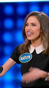 A wife might give her husband one more what?? ☝️🤯👀 “Wow.” | Family Feud