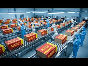 Inside the Largest Safety Matches Factory | How Millions of Matches Are Made (Full Process)